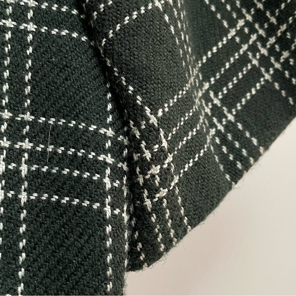 Vintage Leslie Fay 60's 70's Wool (?) Short Sleeve Zip Hook Eye Back Mini Dress - Picture 9 of 16